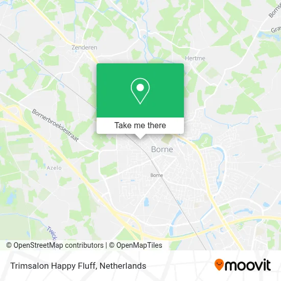 Trimsalon Happy Fluff map
