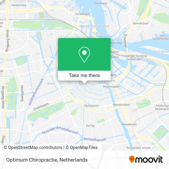 Optimum Chiropractie map