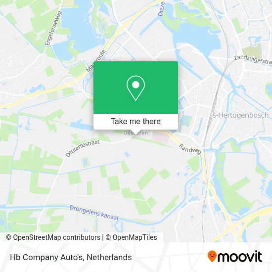 Hb Company Auto's map