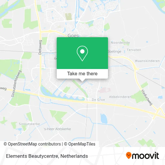 Elements Beautycentre map