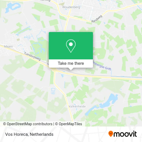 Vos Horeca map