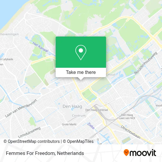Femmes For Freedom map