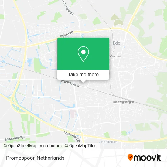 Promospoor map