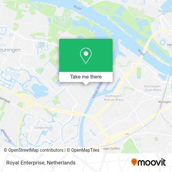 Royal Enterprise map