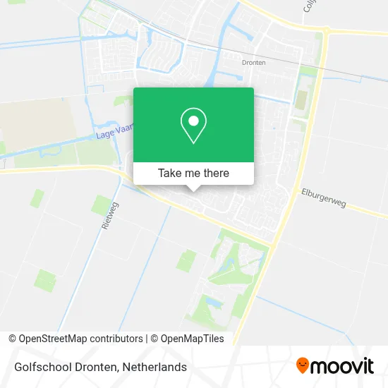Golfschool Dronten map