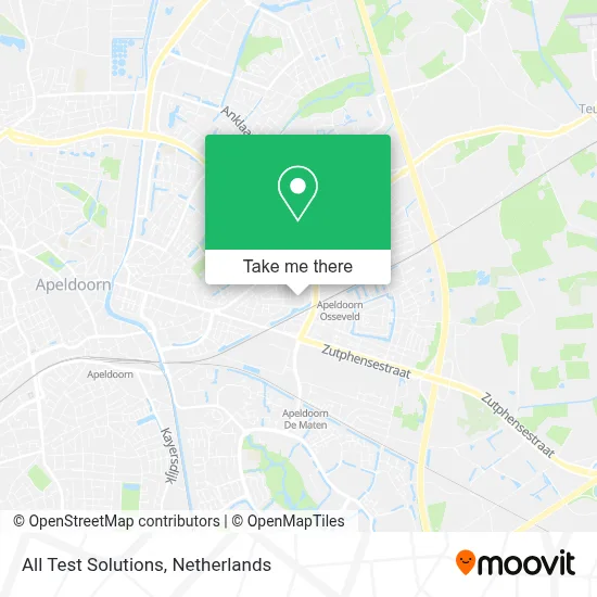 All Test Solutions map