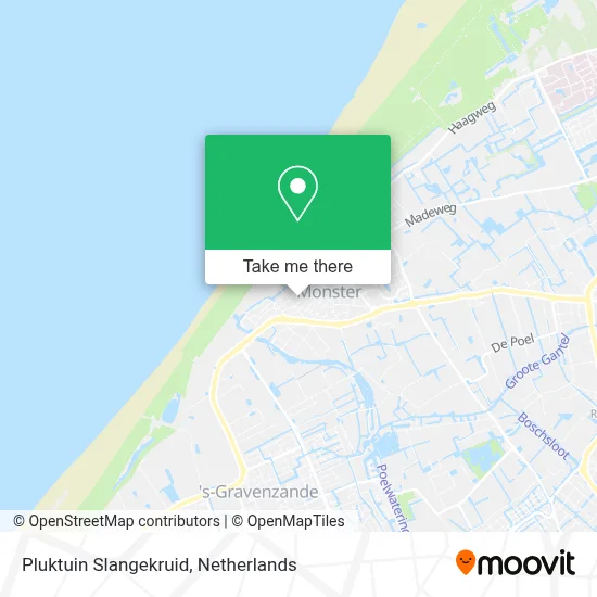 Pluktuin Slangekruid map