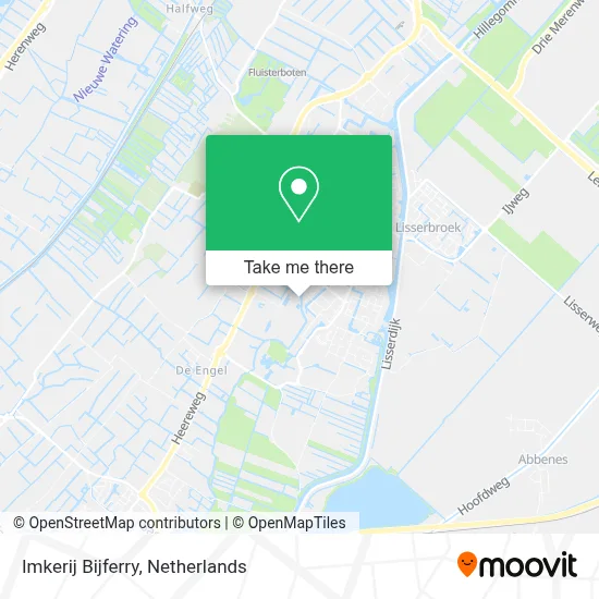 Imkerij Bijferry map