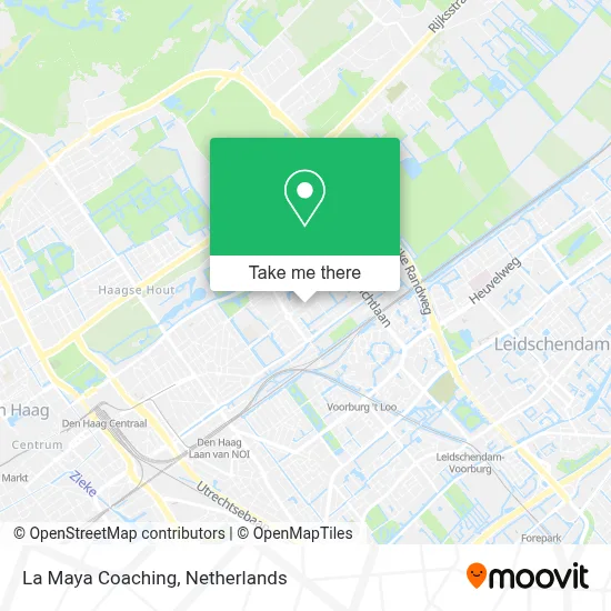 La Maya Coaching map