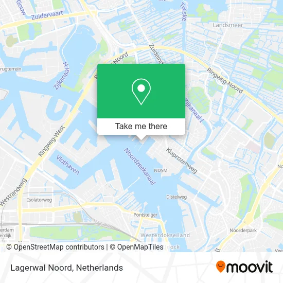 Lagerwal Noord map