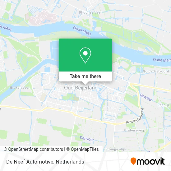 De Neef Automotive Karte