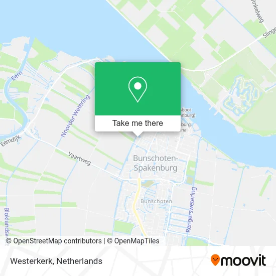 Westerkerk map