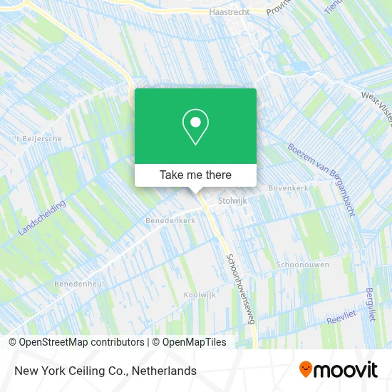 New York Ceiling Co. map