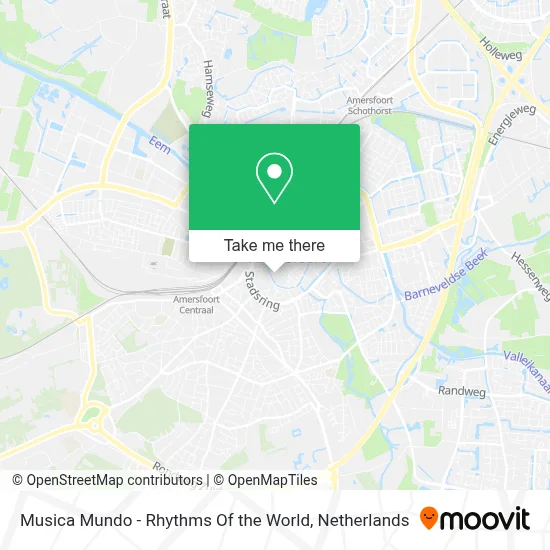 Musica Mundo - Rhythms Of the World map