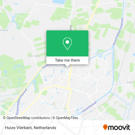 Huize Vierkant map