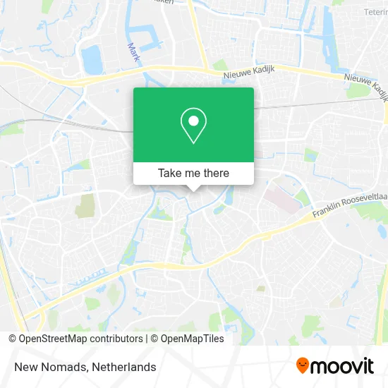 New Nomads map