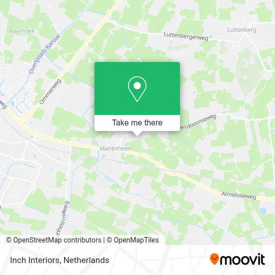 Inch Interiors map