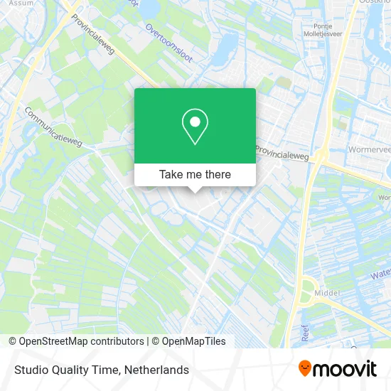 Studio Quality Time map