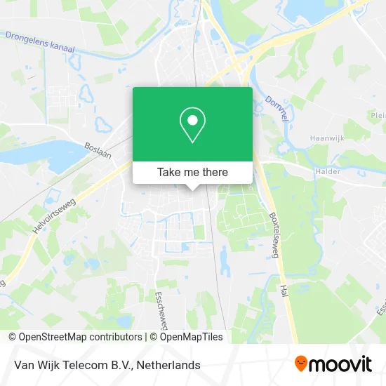 Van Wijk Telecom B.V. map