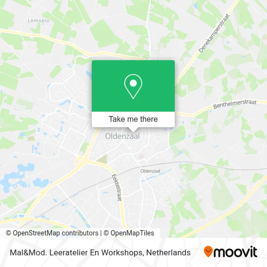 Mal&Mod. Leeratelier En Workshops map