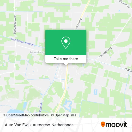 Auto Van Ewijk Autocrew Karte