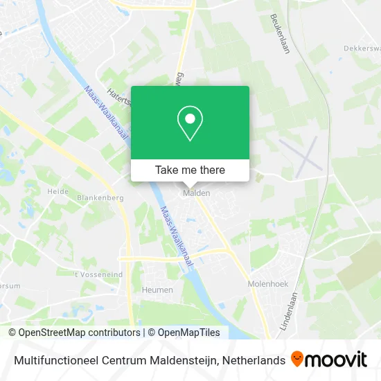 Multifunctioneel Centrum Maldensteijn map