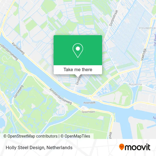 Holly Steel Design map
