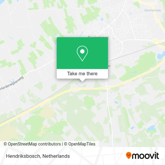 Hendriksbosch map