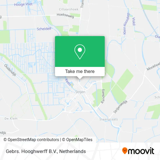Gebrs. Hooghwerff B.V. map