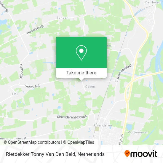 Rietdekker Tonny Van Den Beld Karte