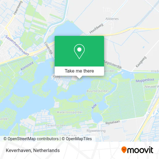 Keverhaven map
