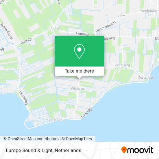 Europe Sound & Light map