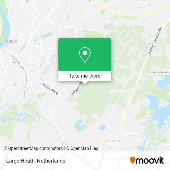 Grote Heide map