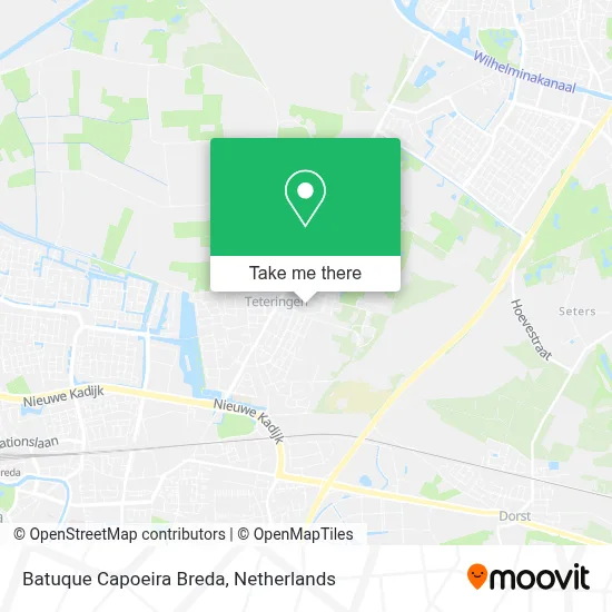 Batuque Capoeira Breda map
