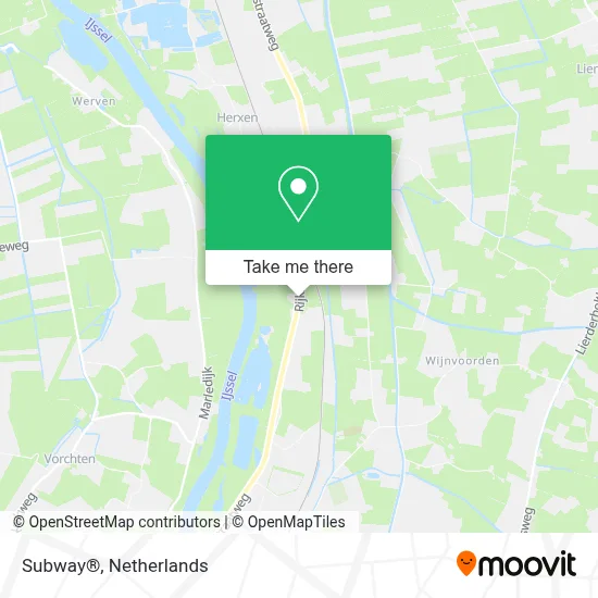 Subway® map