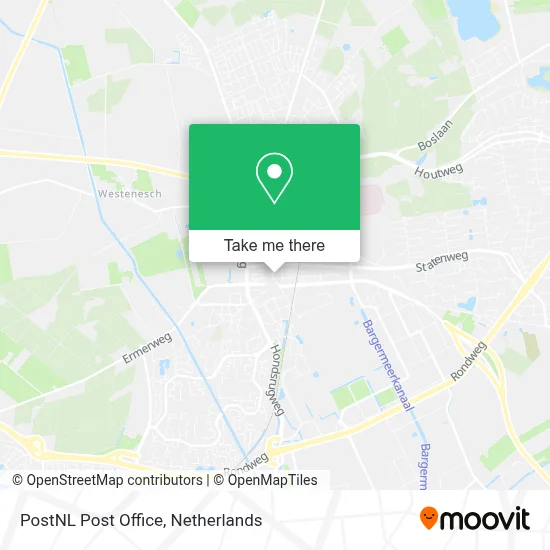 Postnl Postkantoor map