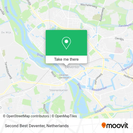 Second Best Deventer map
