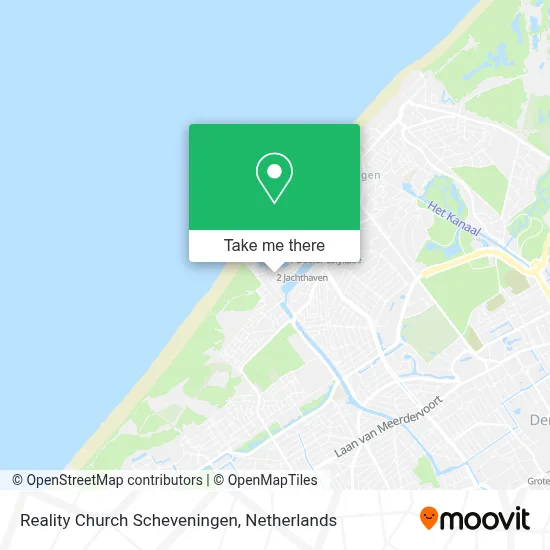 Reality Church Scheveningen map