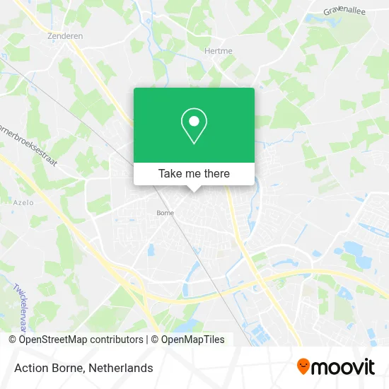 Action Borne map