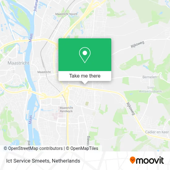 Ict Service Smeets map