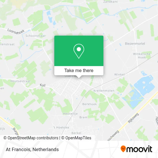 At Francois map