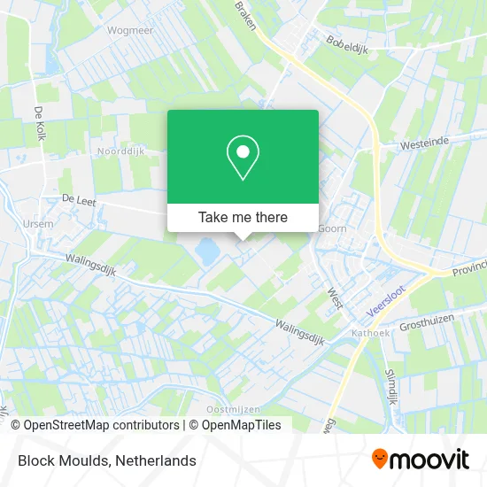 Block Moulds map