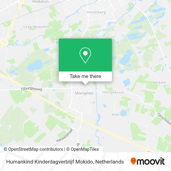 Humankind Kinderdagverblijf Mokido map