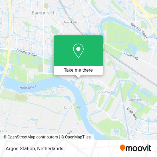 Argos Station map
