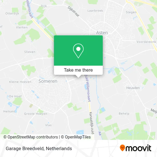 Garage Breedveld map