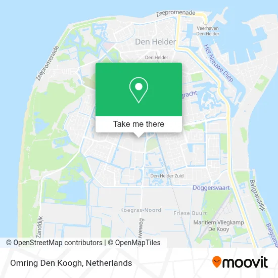 Omring Den Koogh map