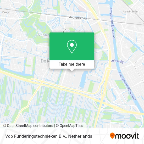 Vdb Funderingstechnieken B.V. map