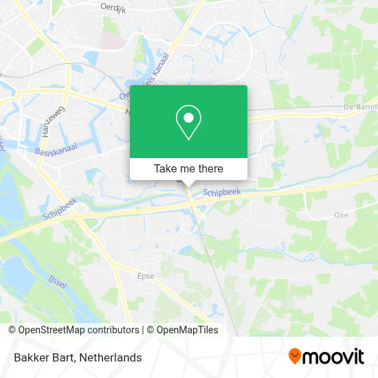 Bakker Bart map