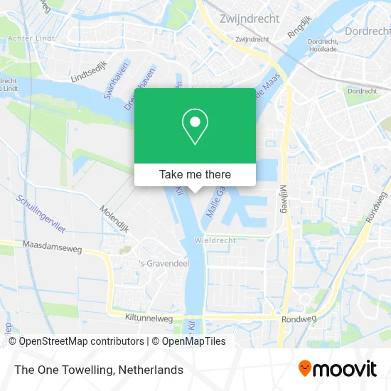The One Towelling map