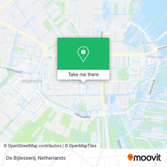 De Bijlesserij map